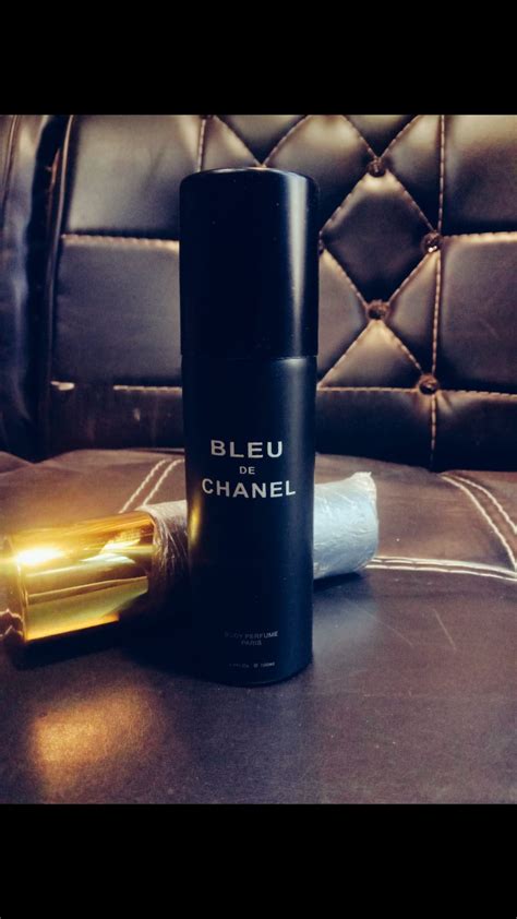 bleu de chanel body spray.